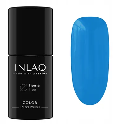 Zdjęcie produktu dla INLAQ Lakier Hybrydowy Denim 6ml HEMA Free