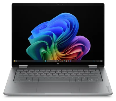 Productafbeelding van HP OmniBook X Flip 2-in-1 laptop, volgende generatie AI, 14-kb0151ng, Intel Core Ultra 5, 35,6 cm (14 inch), 1920 x 1200 pixels, 16 GB, 512 GB, Windows 11 Home