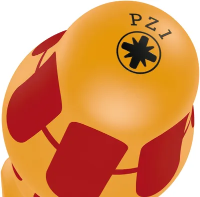 Produktbild von Wera Schraubendreher Pozidriv PZ1 80mm (05051611001)