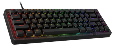 Obrázok produktu pre HyperX Origins 2 65, 65%, Kábel, USB, Mechanický spínač kláves, RGB LED, Čierna