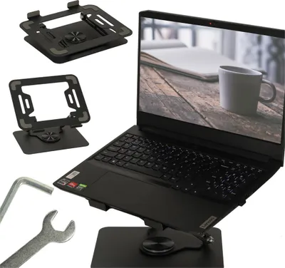 Immagine prodotto di Supporto per laptop Supporto ergonomico per laptop regolabile a 360°