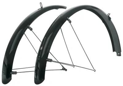 Produktbild von Sks Kotflügelsatz 27,5 - 29 Bluemels Basic 69 mm glänzend schwarz