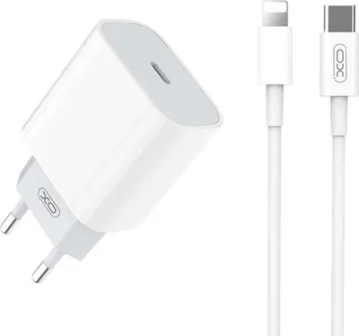 Obrázok produktu pre XO L77 USB-C adaptér s káblom USB-C na Lightning, 1 m, biely