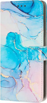 Produktbild von König Design Hülle kompatibel mit Samsung Galaxy S23 Kunstleder Handyhülle - Handy Case Rosa Grün