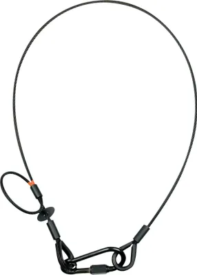 Produktbild von Saveking Safety Cable 5 mm - BGV-C1 WLL: 60 kg - 100 cm - Schwarz