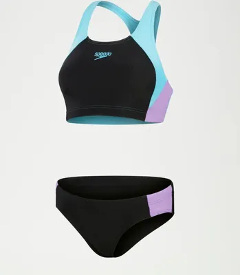 Produktbild von Speedo COLBL SPL MBK 2PC AF BLACK/PUR Black/Sweet Purple/Picton Blue 42