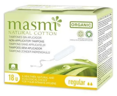 Produktbild von Bio Tampons Classic 100% Baumwolle Masmi 18 St