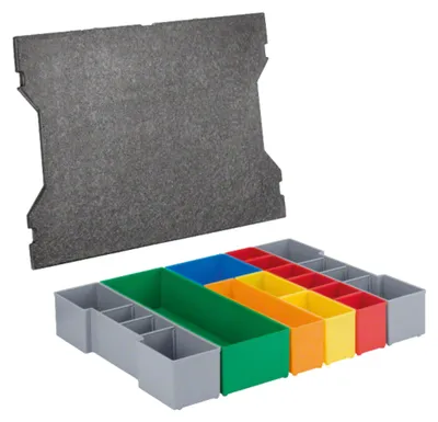 Zdjęcie produktu dla Zestaw 13-częściowy Bosch L-BOXX 102 Inset Box (1600A016N8)