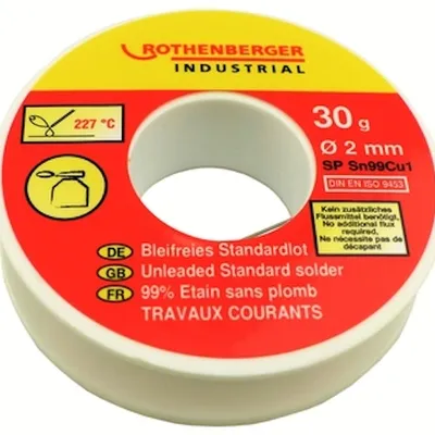Produktbild von ROTHENBERGER Industrial Bleifreies Standardlot 30g - 1000002353