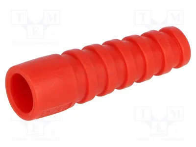 Produktbild von 1x Knickschutztülle : BNC-Stecker 10Stk. /62SRB-R BNC-Steckverbinder rot ,2