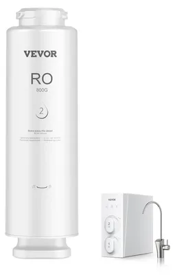 Immagine prodotto di Sistema a osmosi inversa VEVOR, 800 GPD, sostituzione del filtro dell'acqua a osmosi inversa a 11 stadi, 24 mesi di utilizzo, compatibile con il filtro dell'acqua sottolavello SS-006