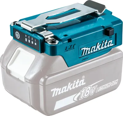Image de Makita Support de batterie pour vestes chauffantes LXT 14,4 V / 18 V