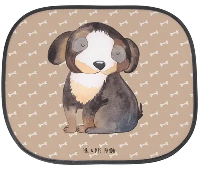 Produktbild von Mr. & Mrs. Panda auto hitzeschutz Hund Entspannen - Hundeglück - Geschenk, Sonnenschutz, Sprüche, Entspannt, Süß, Sonnenblende, Seitenscheibe, für Autoscheiben, Niedlich
