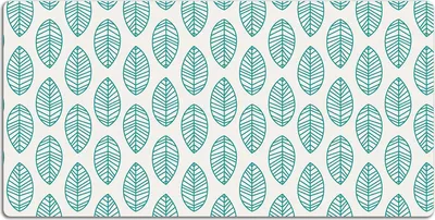 Produktbild von Schreibtischmatte Tischunterlage 100x50 cm Mauspad - Blätter Muster