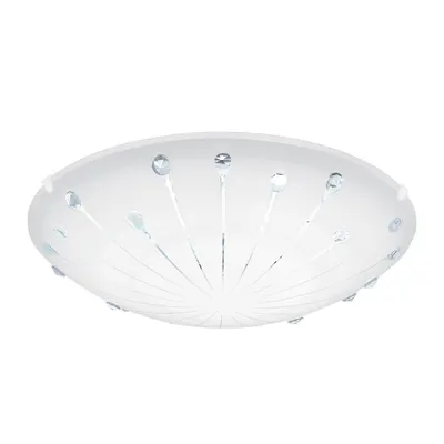Produktbild von EGLO Margitta 1, 3000 K, 950 lm, IP20, Transparent, Weiß