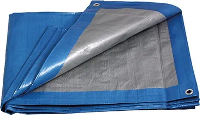 Immagine prodotto di Telone Levior PE PROFI 140g/1m2, blu-argento Dimensioni: 2 x 3 m