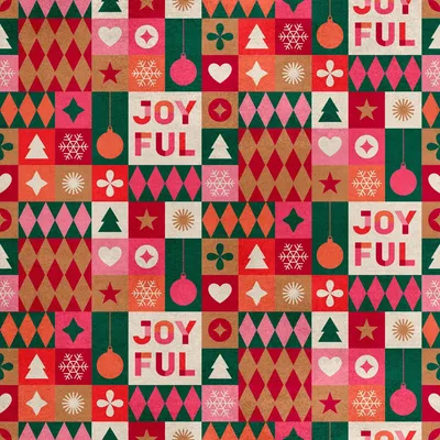 Image de Royal Velvet Tissu Polyester A coudre - Motif Noël 2