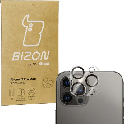 Produktbild von Bizon Glaslinse für iPhone 12 Pro Max, 2 Stück