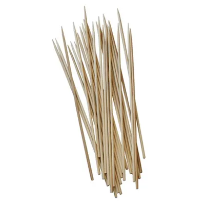 Produktbild von PAPSTAR Schaschlikspieße "pure" aus Holz Länge: 200 mm 1.000 Stück