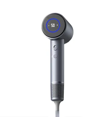 Immagine prodotto di INF Phon ionico 1600W Grigio PC con display temperatura e diffusore