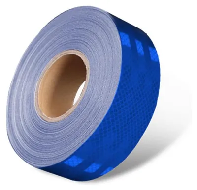 Obrázok produktu pre Retroreflektívna samolepiaca páska s vysokou fotometrickou účinnosťou, 45,7 m x 5,5 cm, modrá