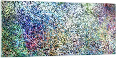 Produktbild von Bilder auf glas - Abstraktion modern - 120x50cm - Glasbilder - Wandbilder - Kunstdruck - zum Aufhängen bereit - Wanddekoration aus Glas - Glas Bilder - Wandbild auf Glas - Einteilig - GAB120x50-3668