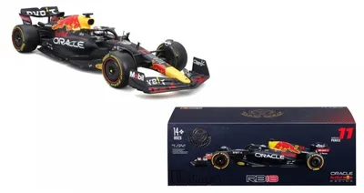 Obrázek produktu pro BBURAGO Red Bull F1 RB18 2022 #11 Perez, Model sportovního automobilu, Sestavený, 1:24, F1 Red Bull Racing RB18, Jakékoliv pohlaví, Kov, Plast