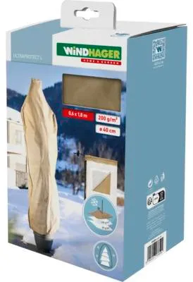 Produktbild von Winterschutz Vlieshaube Windhager ULTRAPROTECT L 0,6 x 1,8 m beige Vlies 200 g / qm