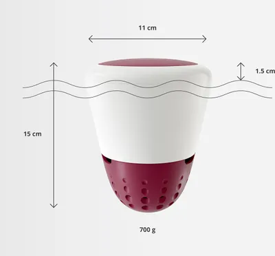 Produktbild von Mit wlan und bluetooth verbundener wasseranalysator Ondilo ICO SPA V2 CL-BR