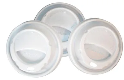 Produktbild von Deckel für Espresso to go Becher 0,1l, 100Stk mit Trinkloch