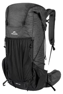 Image de Sac à dos de randonnée, imperméable, design léger, noir, capacité 45 litres