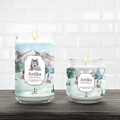 Imagen del producto de Vela aromática "Occhi del Bosco", tamaño grande