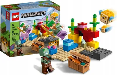 Produktbild von 21164 - LEGO Minecraft - Korallenriff