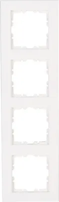 Produktbild von Kopp 402829551 Abdeckrahmen 4-fach Athenis 55 reinweiß