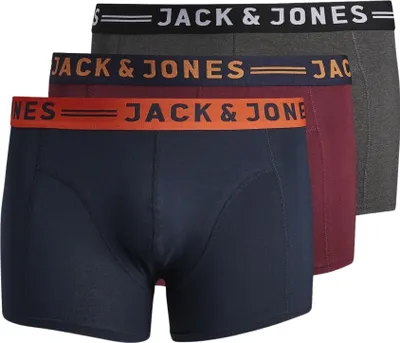 Produktbild von Jack & Jones Lichfield Trunk Boxershorts Herren (Übergröße) (3-pack)