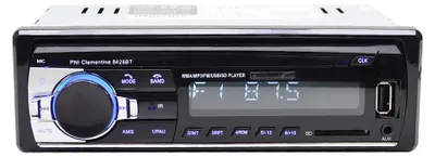 Immagine prodotto di Radio lettore MP3 Clementine 8428BT 4x45w 1 DIN con SD, USB, AUX, Cinch e Bluetooth