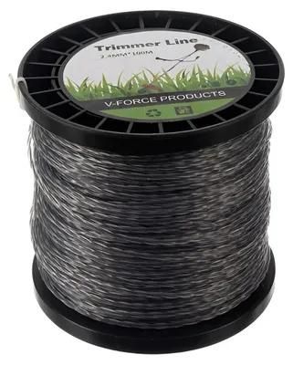 Produktbild von Bigstren 21073 Mähfaden für Rasenmäher, 2,4 mm, 100 m