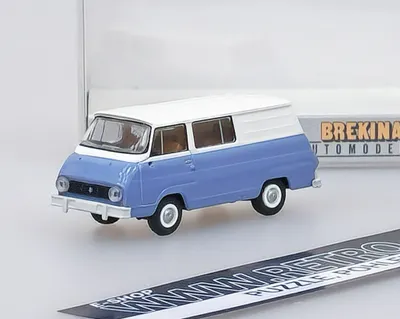 Produktbild von Škoda 1203 biela/modrá (1969) Brekina 1:87