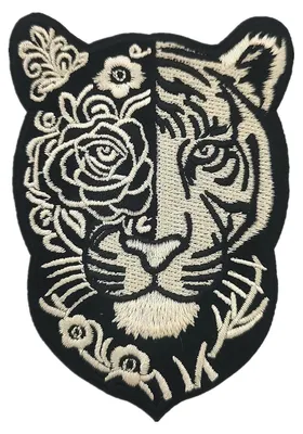 Stickpatch zum Aufbügeln, 2 Stück, 6,5 x 9,5 cm