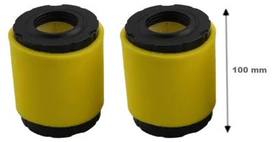 Produktbild von 2x Trade-Shop Luftfilter inkl. Schaumfilter kompatibel mit Briggs & Stratton 21B900, 215872, 215877, 217802, 217805, 217807, 217877, 217902, 217907