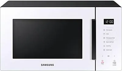 Produktbild von Samsung MG23T5018CW/EC Microondas con Grill 23L 800W Cristal Blanco