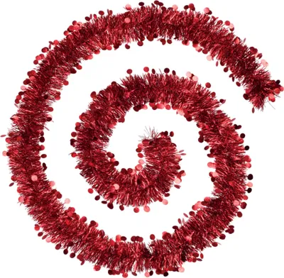 Productafbeelding van Gepreste pastillenketting - 100 x 4 x 2 meter - Rood