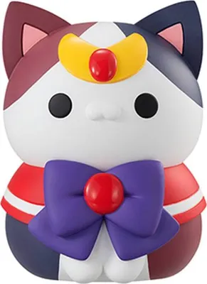 Obrázek produktu pro Megahouse Pretty Guardian Sailor Moon Nyanto! The Big Nyaruto Series Sammelfigur Sailor Mars 10 cm MEHO832536