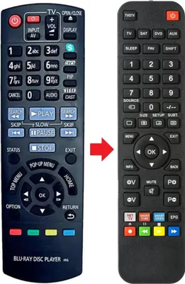 Produktbild von Fernbedienung passend für PANASONIC N2QAYB000576