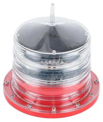 Image de Balise solaire à LED clignotante flottante, étanche IP68, pour navires et bateaux