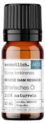 Produktbild von Benzoe Siam Resinoid  (10ml) - naturreines, ätherisches Öl von wesentlich