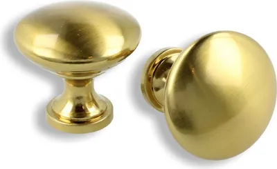 Produktbild von Möbelknopf Schrankknopf Schubladenknopf Vintage Modell Nairobi ø 30mm Gold