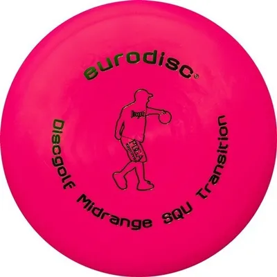 Produktbild von Discgolf Scheibe Eurodisc Discgolf midrange standaard Pink EDDGSQPKTS Rosa 23 cm