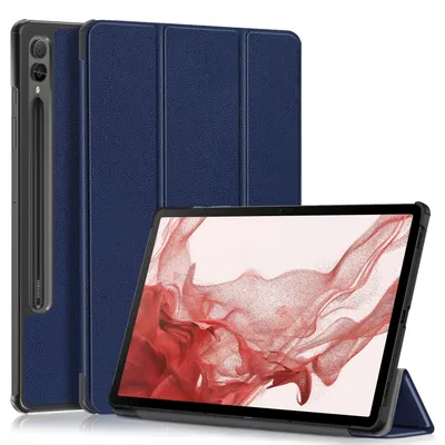 Image de Pour Samsung Galaxy Tab S10 Plus / S9 Plus FE Plus / S8 Plus : étui Wake UP Smart Cover à 3 volets pour tablette