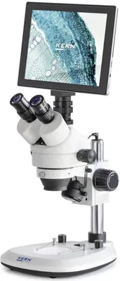 Produktbild von KERN & SOHN Digitalmikroskop-Set, LCD, LED, CMOS, 5 MP, USB 2.0, 300 mm